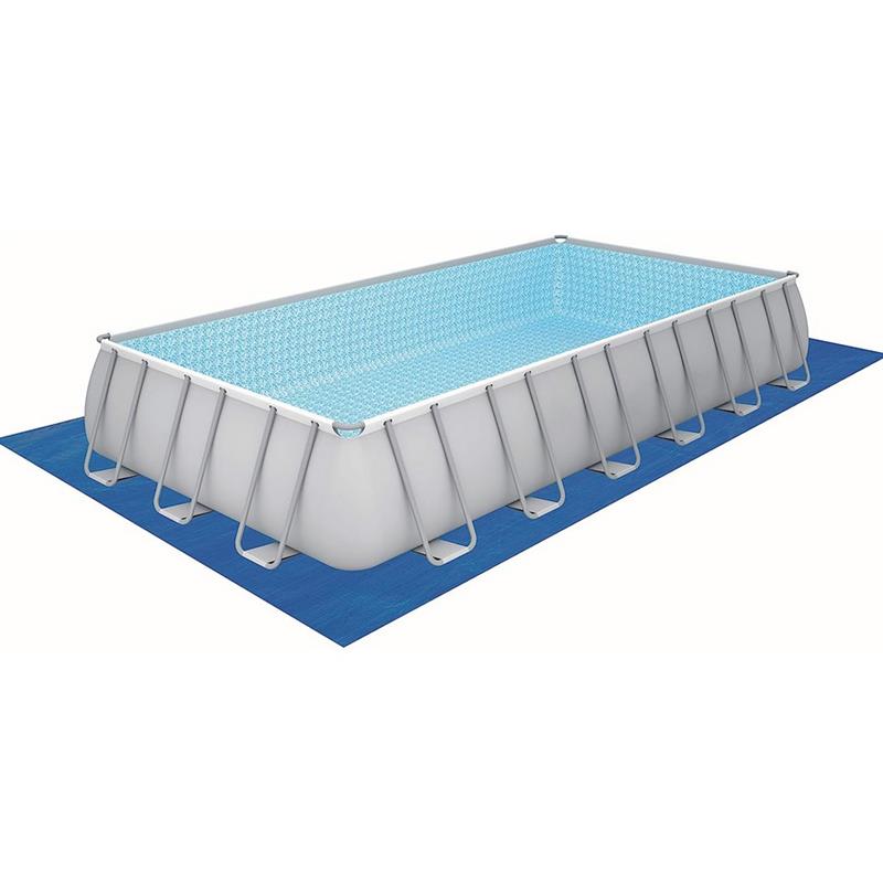 PISCINA RETTANGOLARE FILTRO SABBIA SCALA TELO COPERTURA - TE