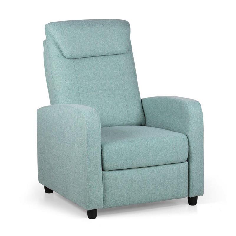 MARTA POLTRONA PUSH BACK VERDE ACQUA #17