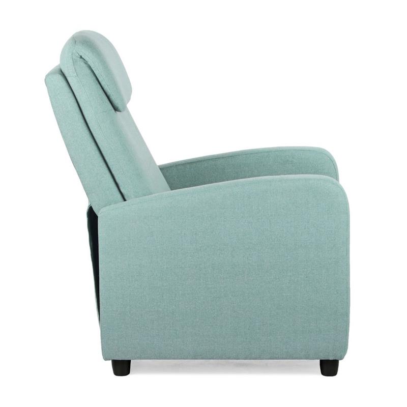 MARTA POLTRONA PUSH BACK VERDE ACQUA #17