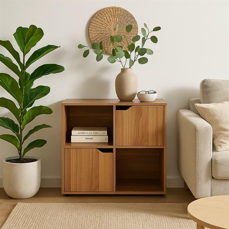 UBLI CUBO 4C NOCE 59,6X29X61,3 CM