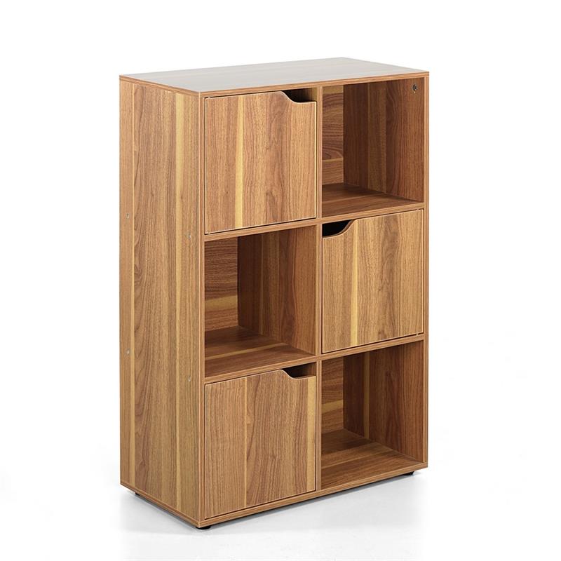UBLI CUBO 6C NOCE 59,6X29X90,5 CM