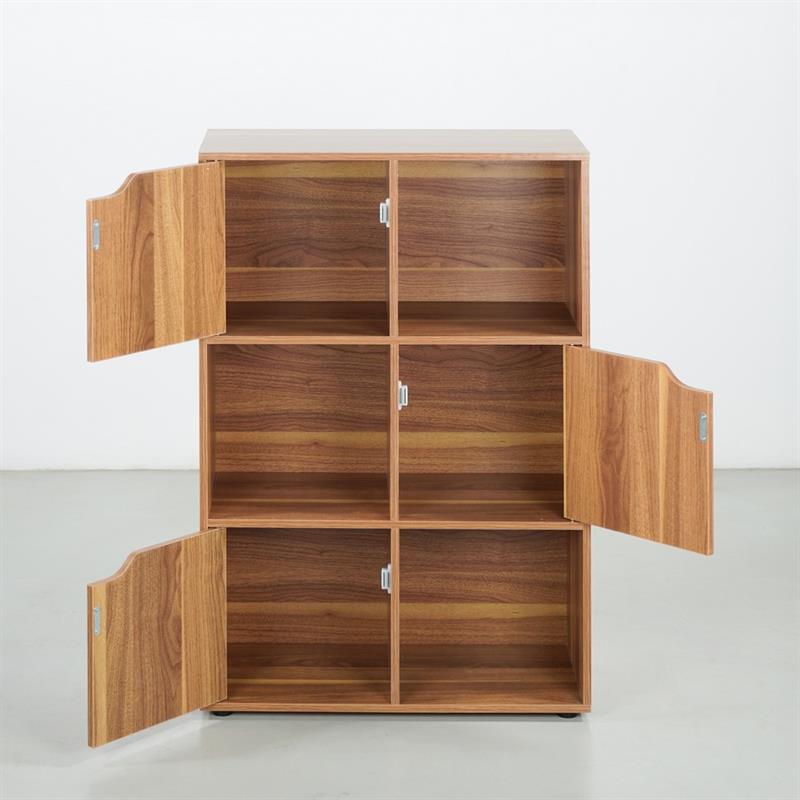 UBLI CUBO 6C NOCE 59,6X29X90,5 CM