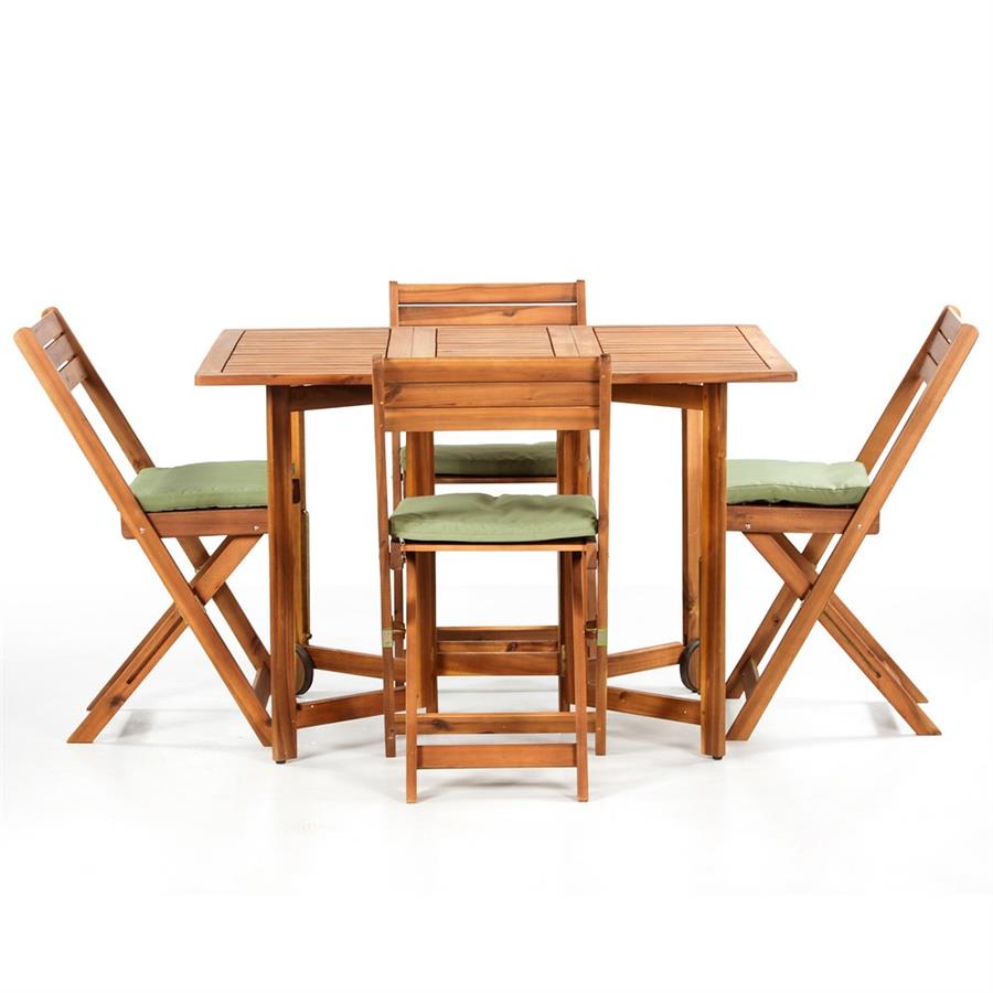 SET VITTORIA ACACIA NATURALE