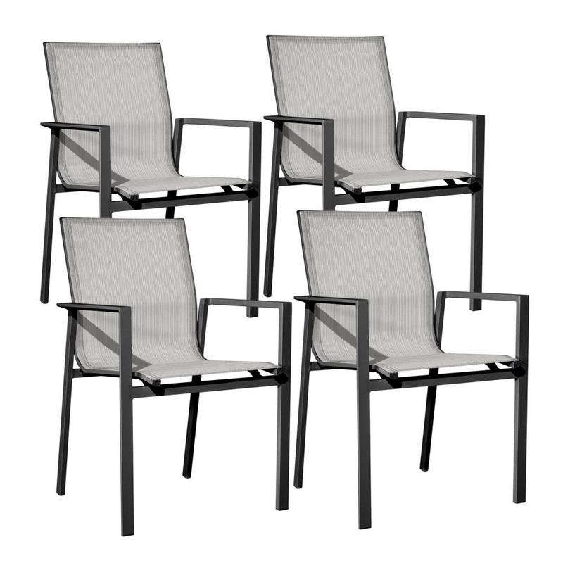 SALLY  SEDIA TEXILENE GRIGIO