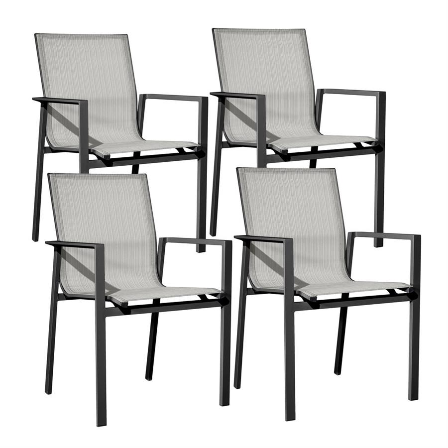 SALLY  SEDIA TEXILENE GRIGIO