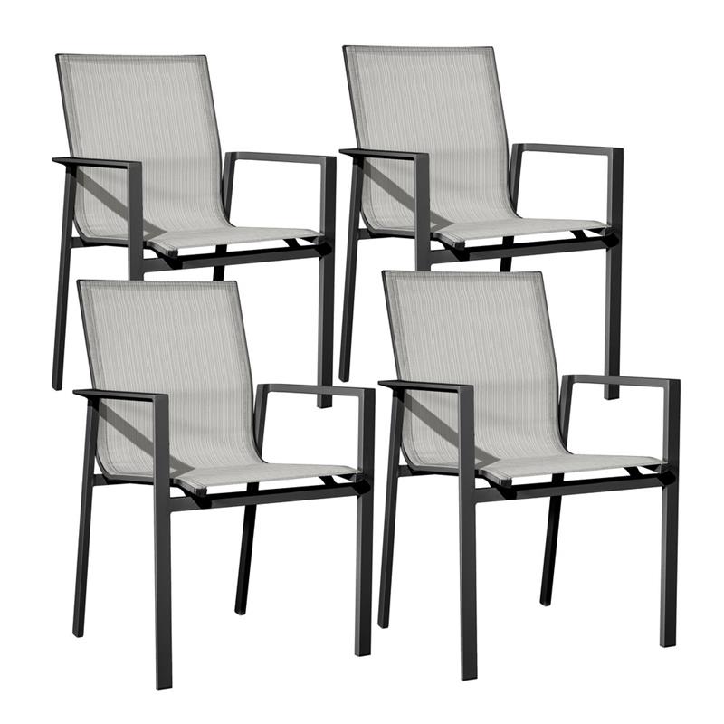 SALLY  SEDIA TEXILENE GRIGIO