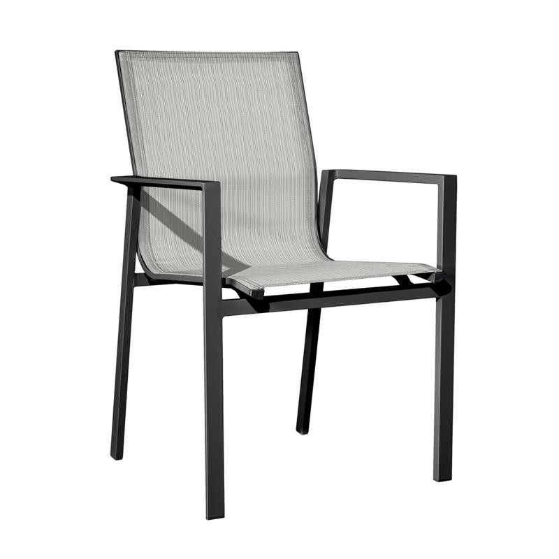 SALLY  SEDIA TEXILENE GRIGIO