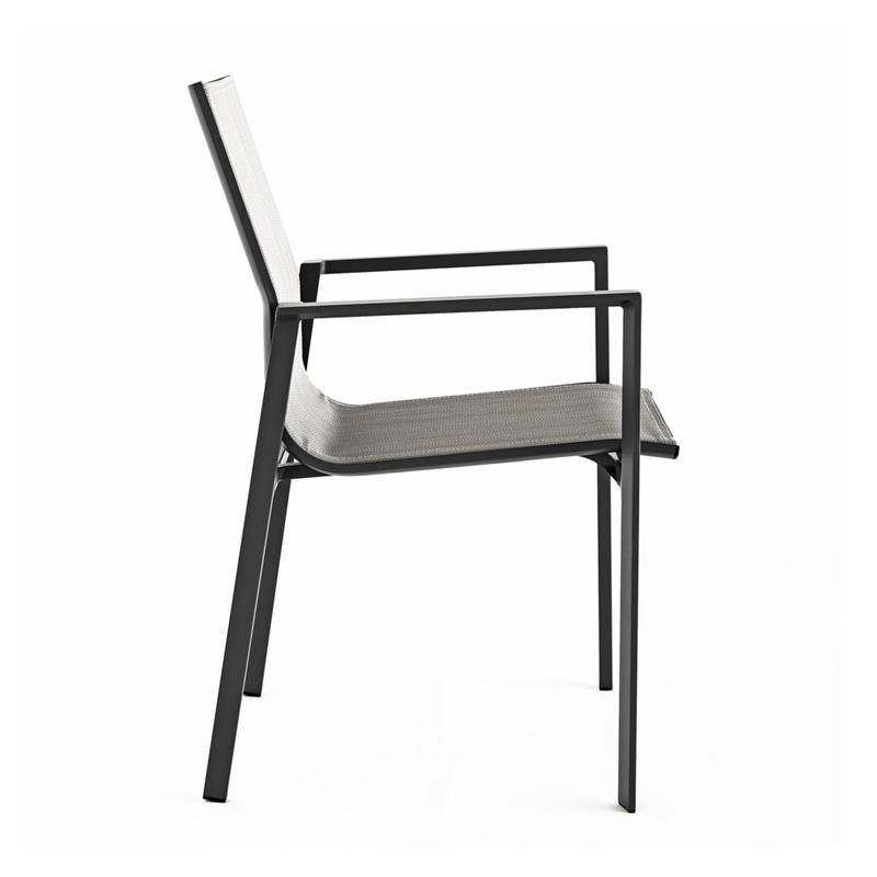 SALLY  SEDIA TEXILENE GRIGIO