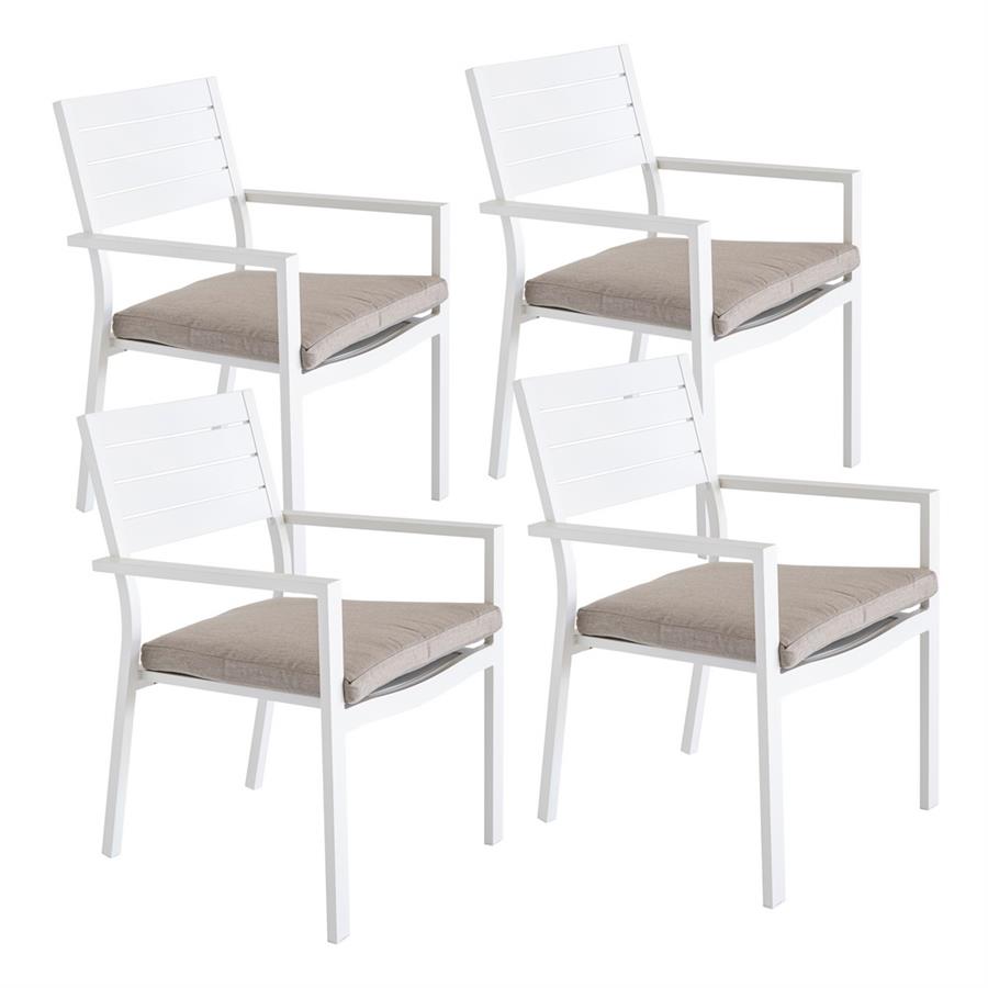 CHICCA SEDIA ALLUM BIANCO