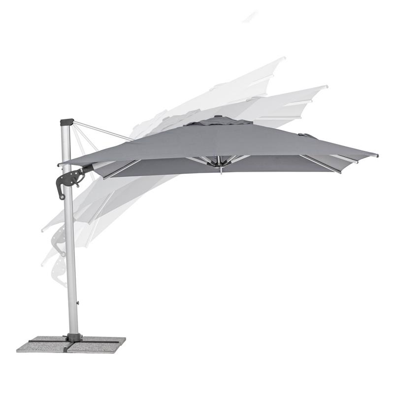 OMBRELLONE ROMA 3*3 GRIGIO