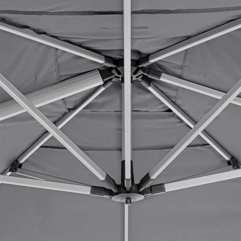 OMBRELLONE ROMA 3*3 GRIGIO