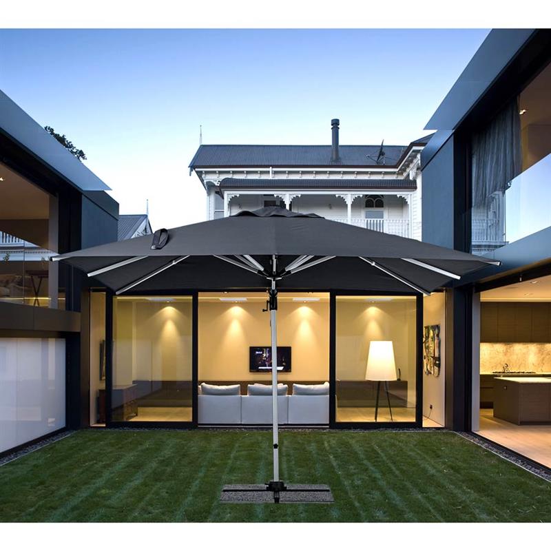 OMBRELLONE ROMA 3*4 GRIGIO