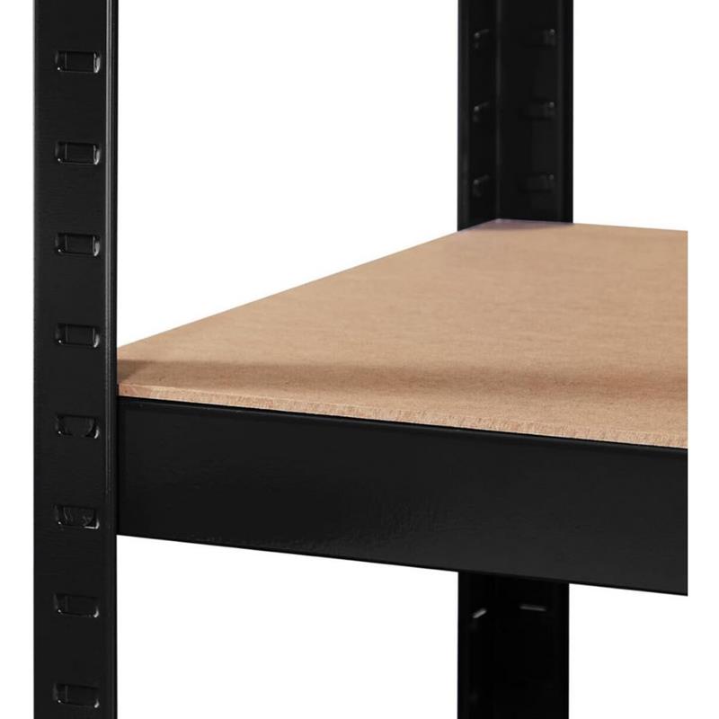 SCAF.MET.1800*2 BLACK 180X090X40