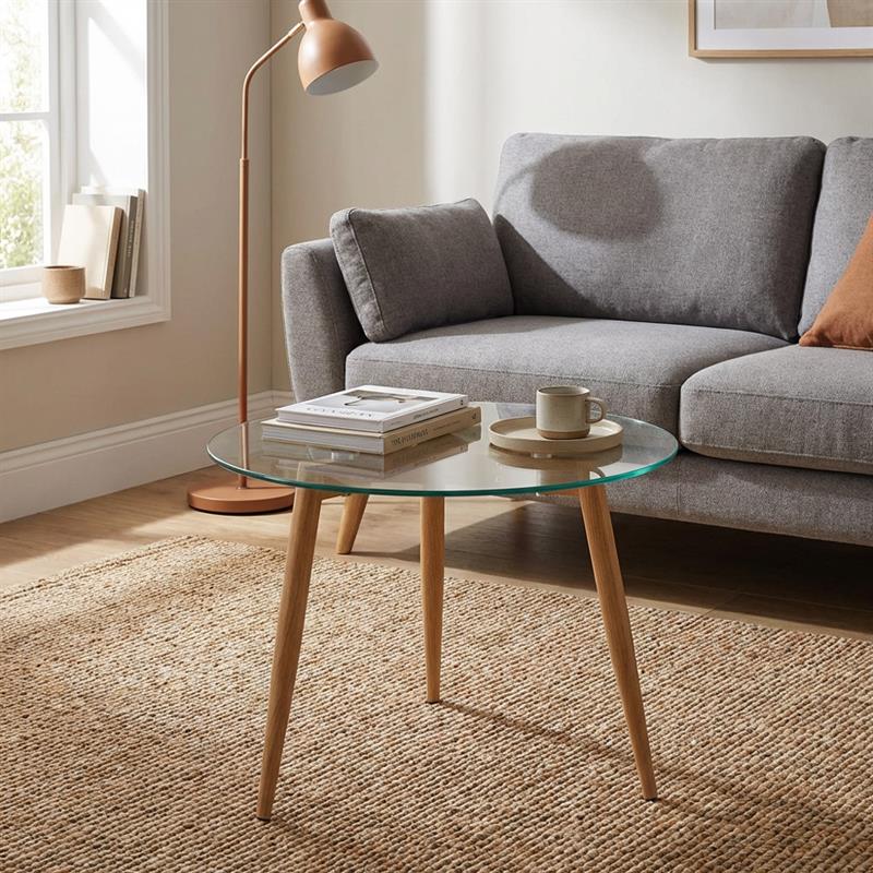 LEKNES TAVOLINO TONDO 60X60X44 CM