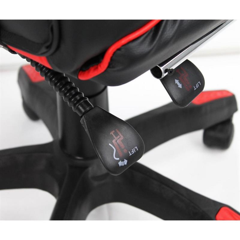 SEDIA GAMING ROSSO/NERA