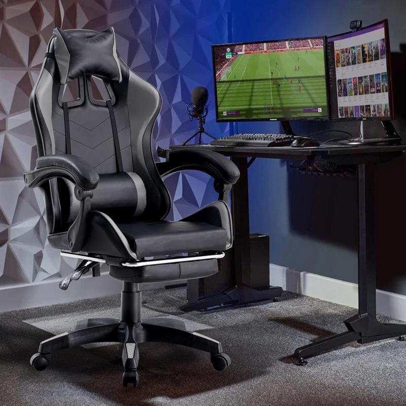 SEDIA GAMING GRIGIO/NERA