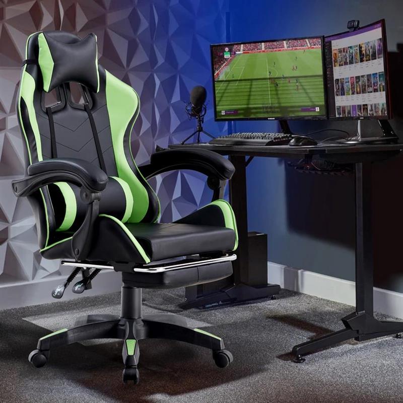 SEDIA GAMING VERDE/NERA