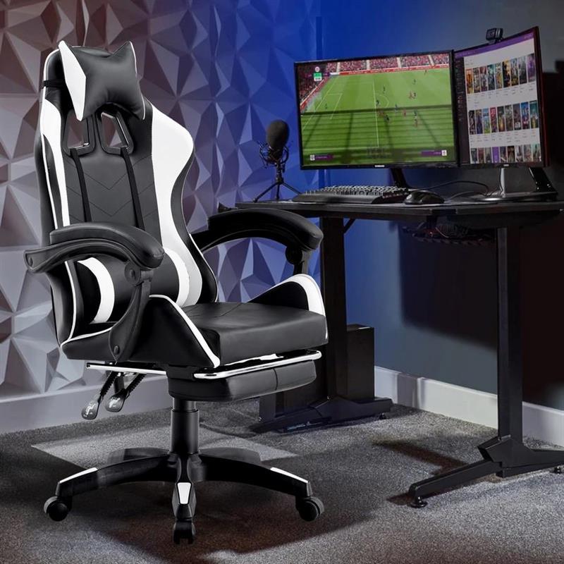 SEDIA GAMING BIANCO/NERA