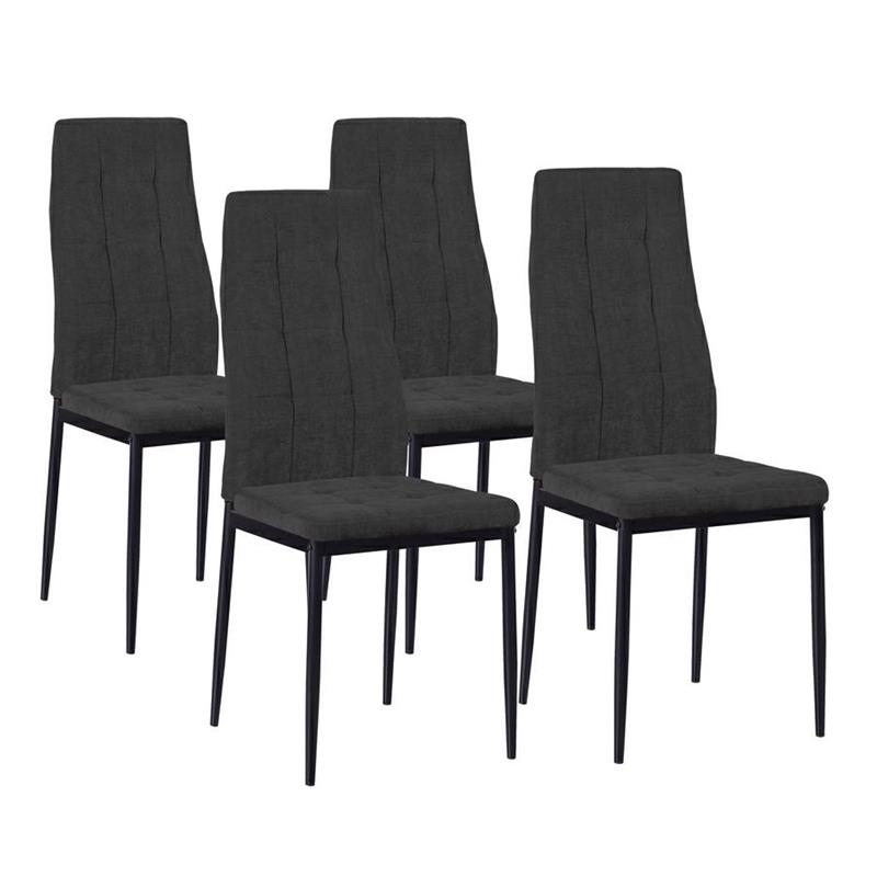 MILANO SEDIA 4PCS NERA G064-34
