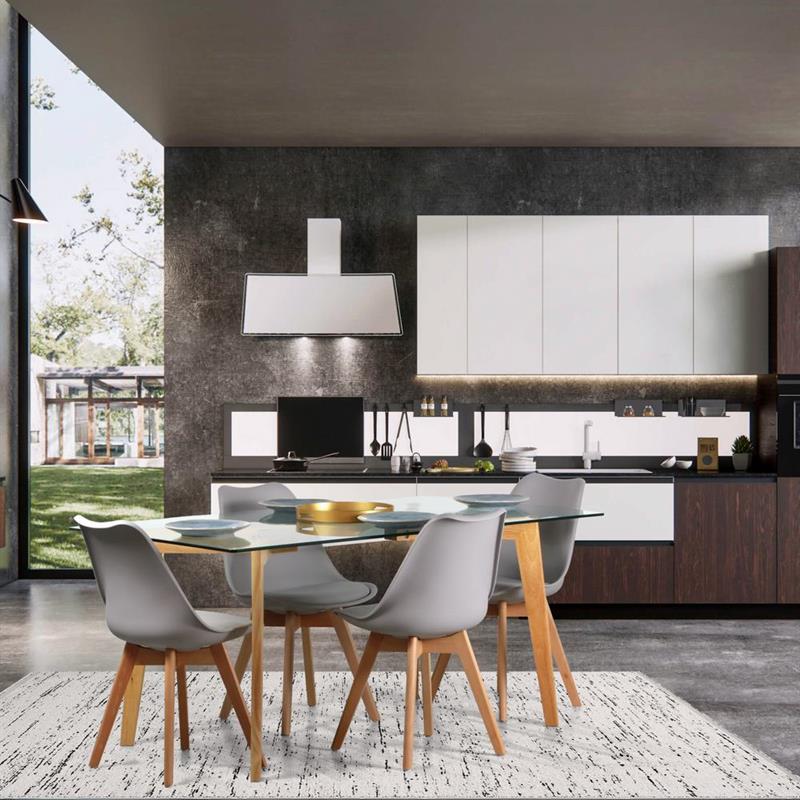 LEKNES TAVOLO RETTANGOLARE 160X90X74 CM