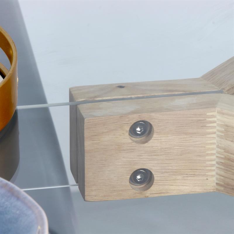 LEKNES TAVOLO RETTANGOLARE 160X90X74 CM