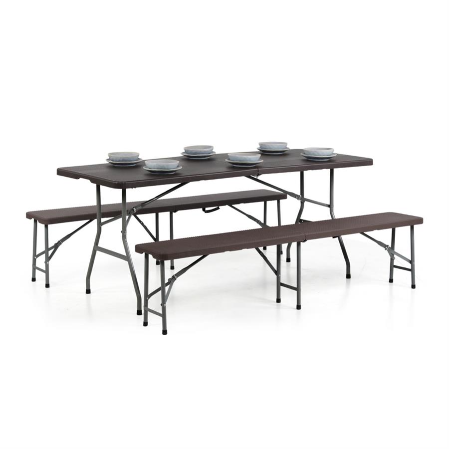 HDPE SET BIRRA.180 RATT/BROWN