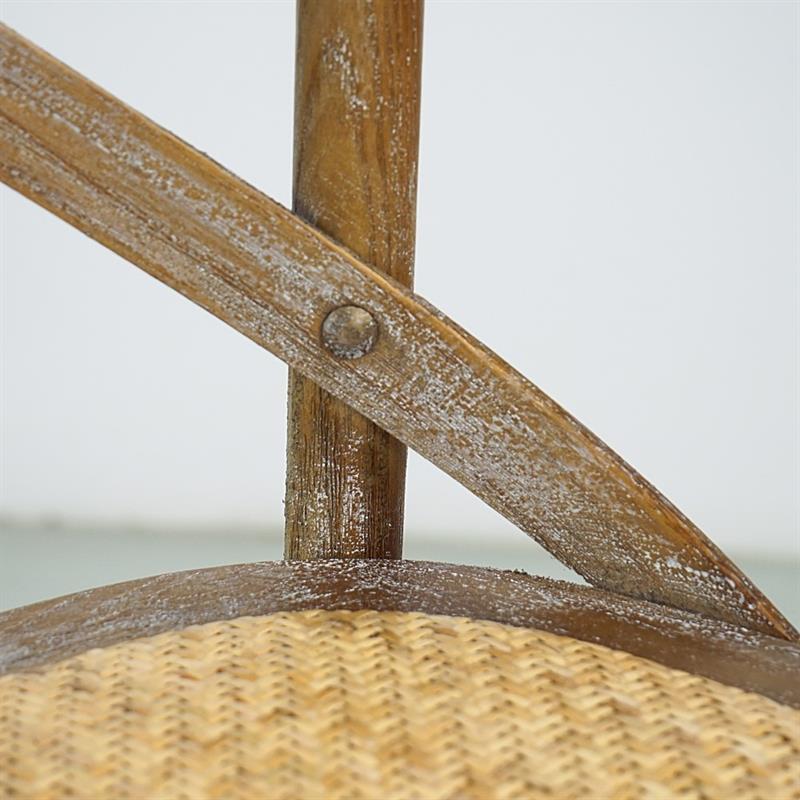 CROSS SEDIA OLMO BROWN46X42X87