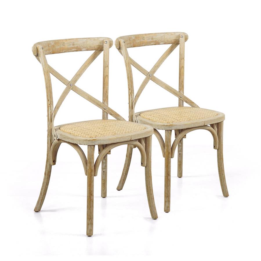 CROSS SEDIA NATURALE 46X42X87