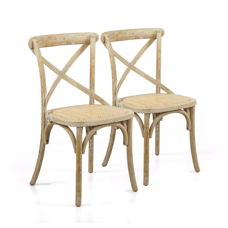 CROSS SEDIA NATURALE 46X42X87