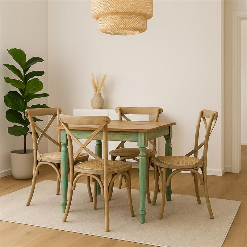 CROSS SEDIA NATURALE 46X42X87