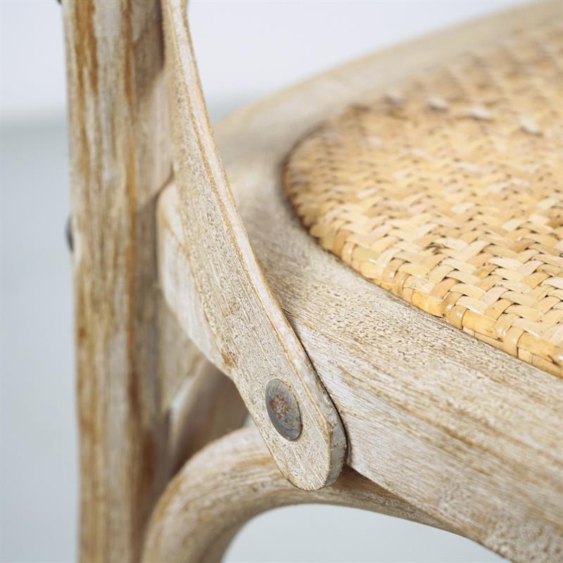 CROSS SEDIA NATURALE 46X42X87