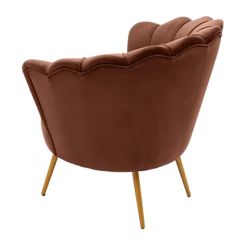 VENTAGLIO POLTRONA MARRONE