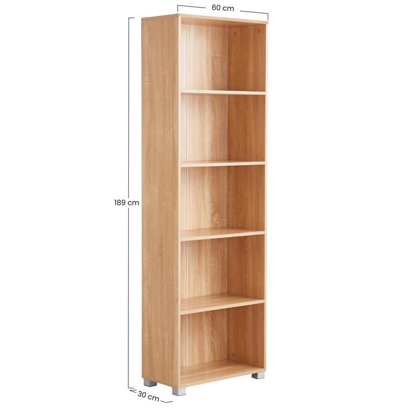 BUZ LIBRERIA ROVERE 60X30X189 CM