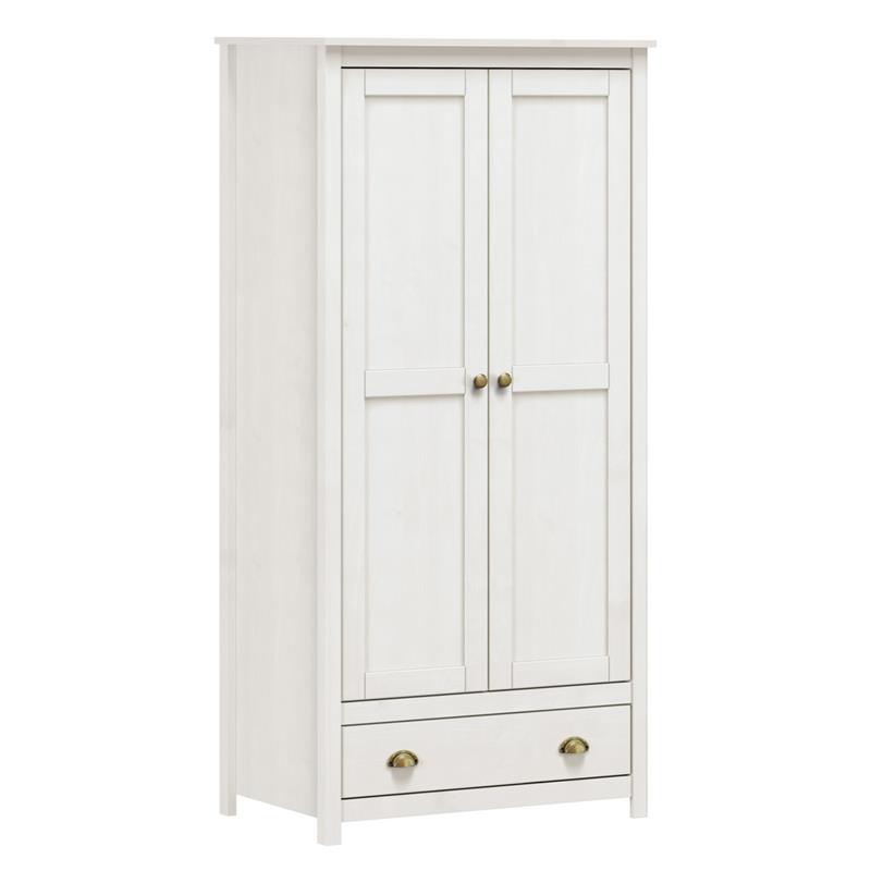 PROVENZA ARMADIO 2 ANTE 1 CASSETTO 90,8X53,5X185,5 CM