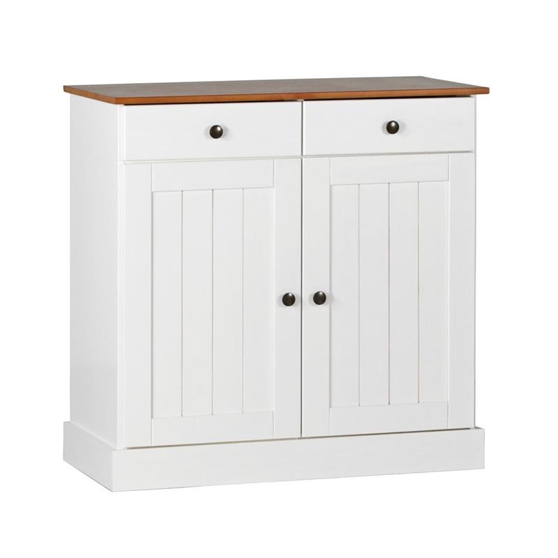 PROVENZA CREDENZA 2 ANTE 2 CASSETTI 88X43X85,5 CM