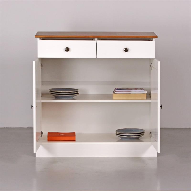 PROVENZA CREDENZA 2 ANTE 2 CASSETTI 88X43X85,5 CM