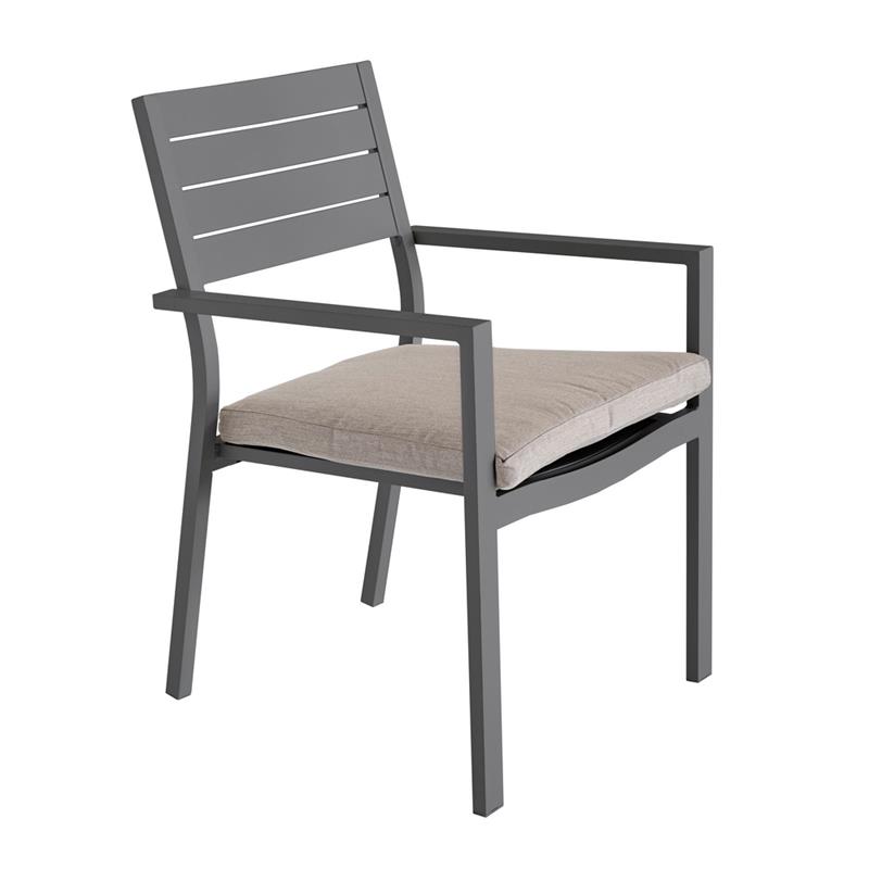 CHICCA SEDIA ALLUM GRIGIO