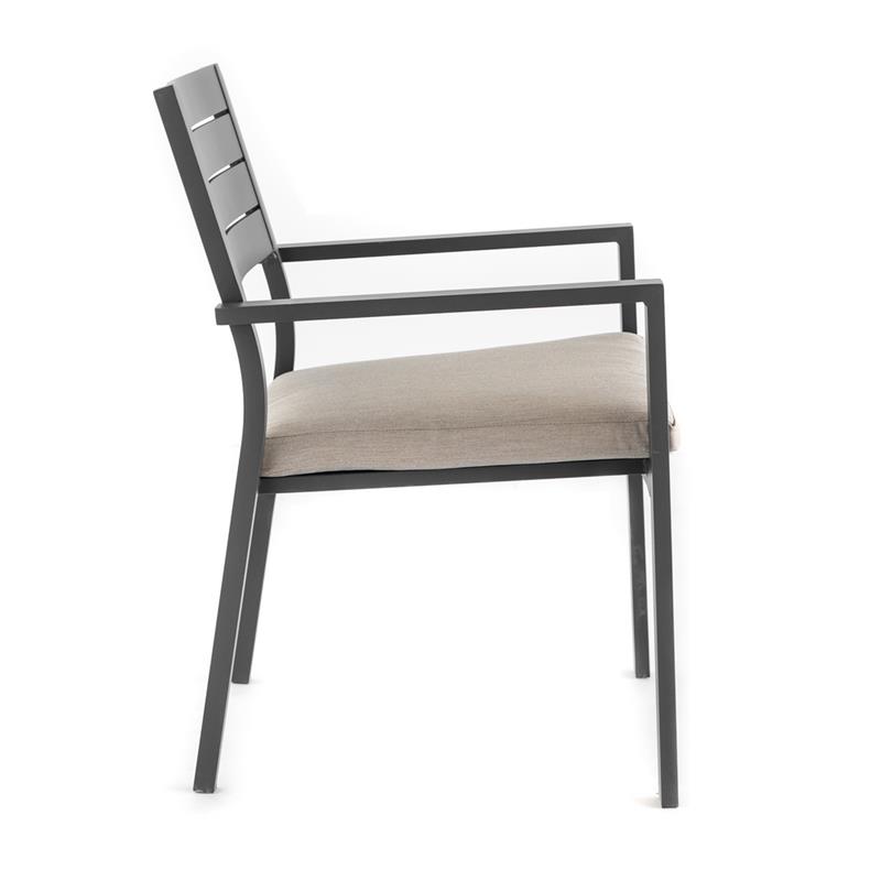 CHICCA SEDIA ALLUM GRIGIO