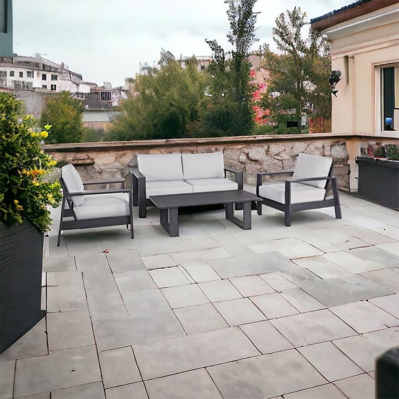 SET BARS ALLUMINIO GRIGIO
