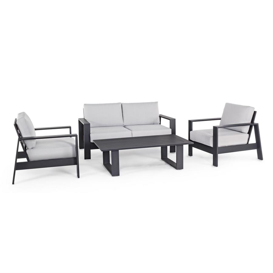 SET BARS ALLUMINIO GRIGIO