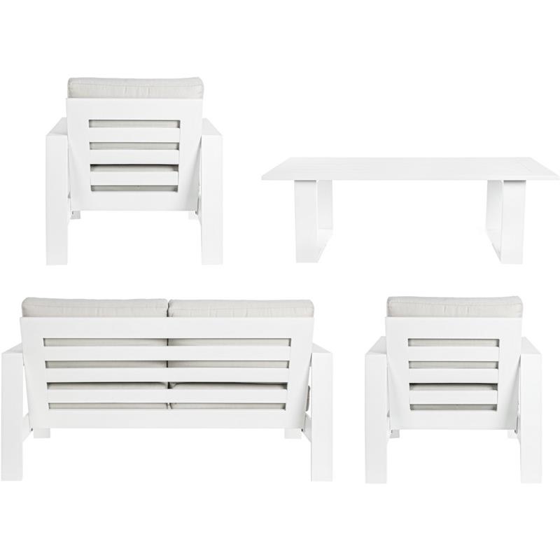 SET BARS ALLUMINIO BIANCO