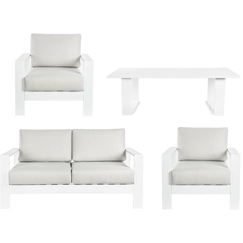 SET BARS ALLUMINIO BIANCO