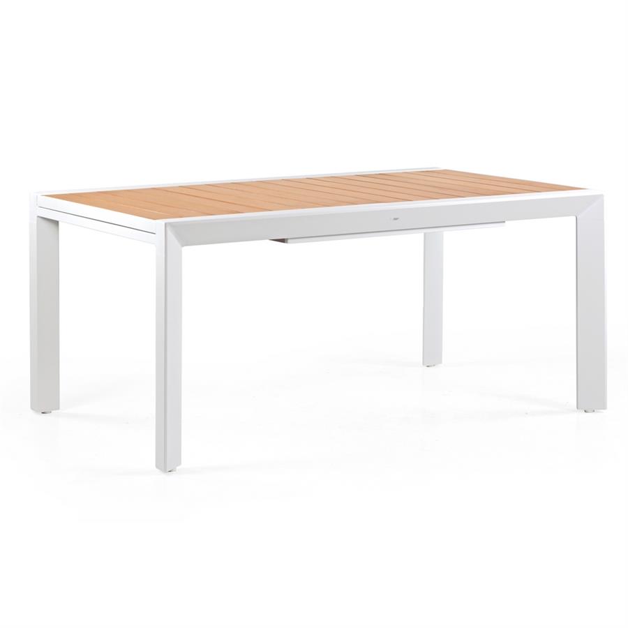 TV ALU + WOOD 160/240*100*075 BIANCO
