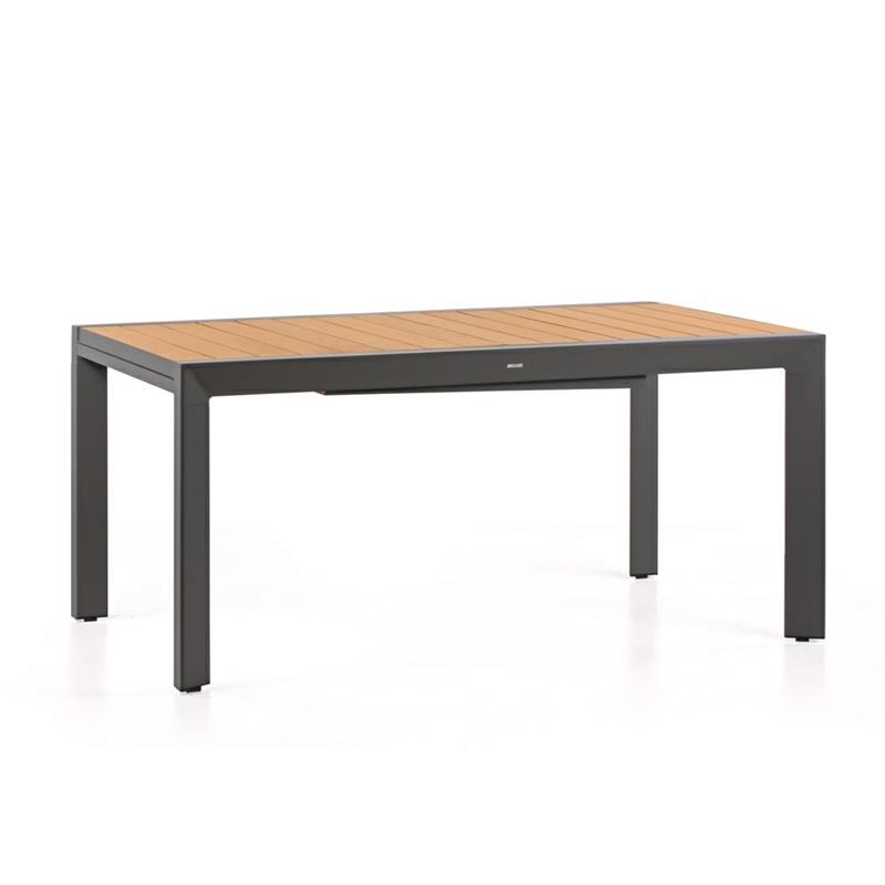 TV ALU + WOOD 160/240*100*075 GRIGIO
