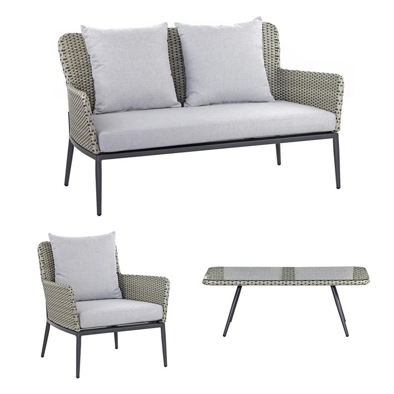 SET LUXURY RATTAN  TORTORA