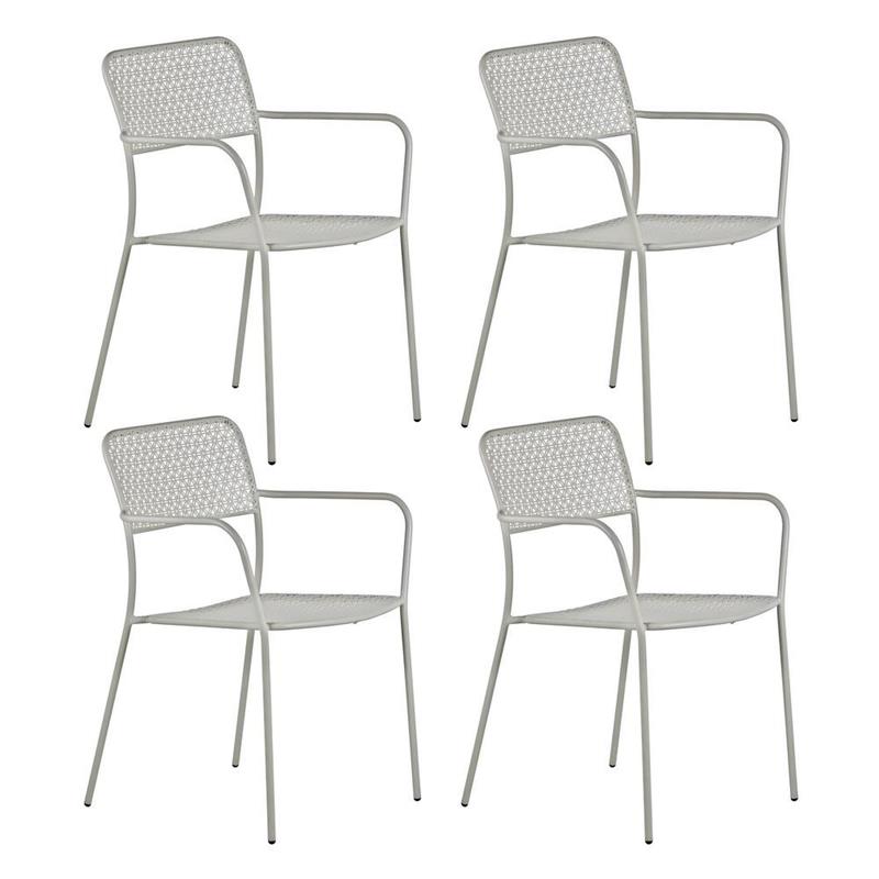 SEDIA STEEL AURA C/B GREY