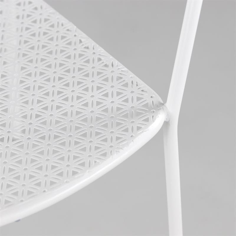 SEDIA STEEL AURA C/B BIANCO