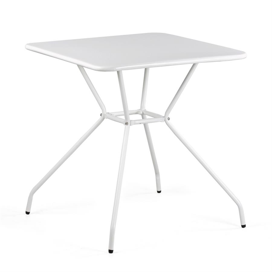 TV STEEL 070*070CM  BIANCO
