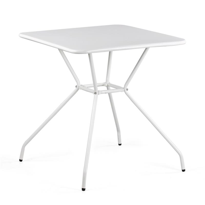 TV STEEL 070*070CM  BIANCO