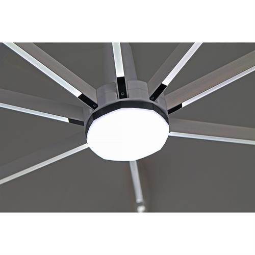 OMBRELLONE ROMA LIGHT 4*4 GRIGIO